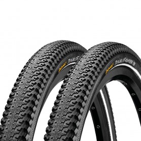 2x Continental tire Double Fighter III 50-584 27.5" wired Reflex black