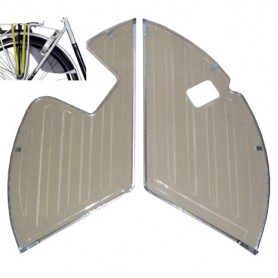 Hesling Dress guard, 28" toned Cut out for Dynamo,left +Canti