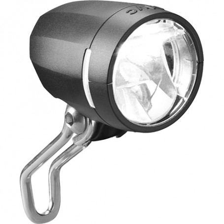 Busch + Müller Dynamo-Headlight Lumotec Myc N with StVZO LED black 50 Lux