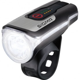 Sigma Akku-Headlight Aura 80 USB cert~ Sigma LED schwarz 80 Lux