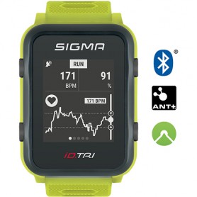Sigma Pulse-Watch iD.Tri Triathlon Basic neon mint