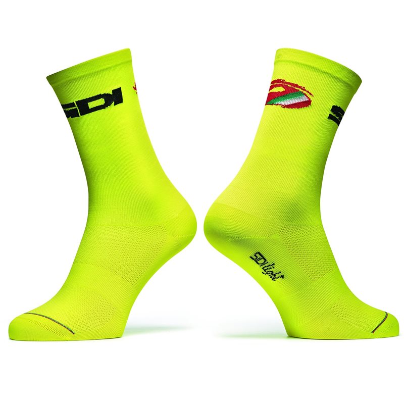 SIDI Socken Color 15cm Größe 40-43 gelb 