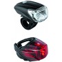 Procraft Lichtset LED Eco 25/15 Lux StVZO zugelassen schwarz