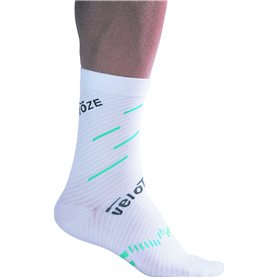 VeloToze Compresssion socks Coolmax size L/XL white blue