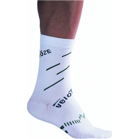 VeloToze Compresssion socks Coolmax size L/XL white grey