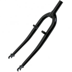 Bike Fork 20" Thread black Ø22,2,Shaft 240mm/Thread 130mm
