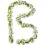 Basil Flower Garland Blumengirlande weiß