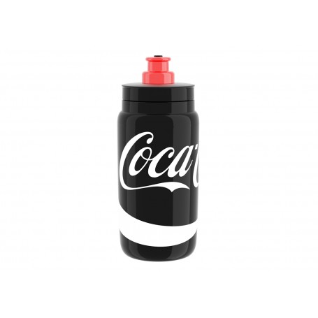 Elite Fly Coca Cola Black 550 ml Fahrrad Trinkflasche Wasserflasche Sportflasche 