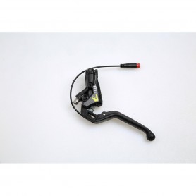 Brake lever opener MT7e, black 4-finger Aluminium lever with spherical head black HIGO opener NC, cable length 150 mm