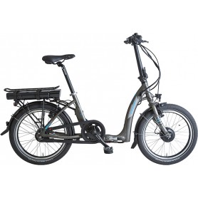 BBF Folding bike Deep Entry 20 inch 2019 418 Wh anthracite frame size 40 cm