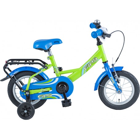 BBF Kinderrad Fips 12 Zoll 2019/20 grün blau RH 23 cm