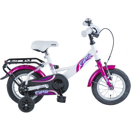 BBF Kinderrad Fips 12 Zoll 2019/20 weiß violett RH 23 cm