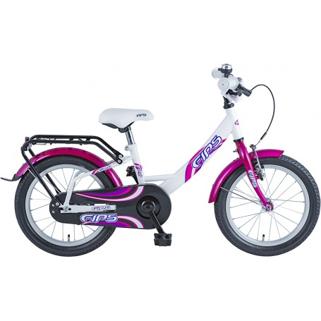 BBF Kinderrad Fips 16 Zoll 2019/20 violett weiß RH 24 cm