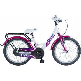 BBF Kids bike Fips 18 inch 2019/20 purple white frame size 25 cm