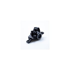 Magura Bremszange MT4 ABS mit Bremsbelägen drehbarer Leitungsanschluss schwarz