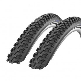 2x Schwalbe tire Marathon Plus MTB 54-559 26" E-50 wired Addix Reflex black