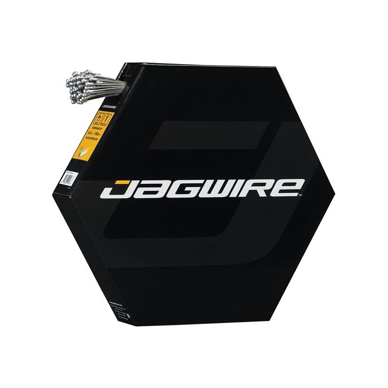 Jagwire Bremszug Edelstahl 1,5 x 2000 mm Unisex Erwachsene Grau Pro poliert SRAM/Shimano 96PS2000