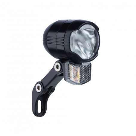 Büchel LED-headlight Shiny 40 40 Lux with switch