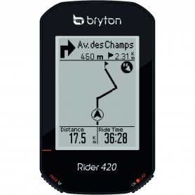 Bryton Fahrradcomputer Rider 420 schwarz