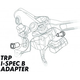 TRP Adapter MTB Schaltung schwarz