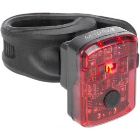Accu-Taillight Helios K 1.1 USB with cert~ M-Wave LED black