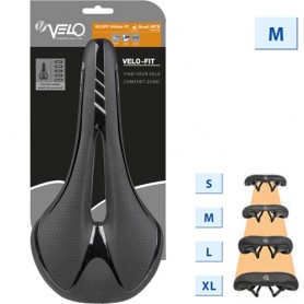Velo Saddle -Fit Athlete FC Unisex size M black