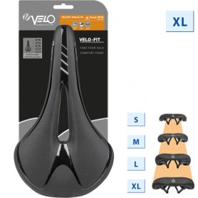 Velo Saddle -Fit Athlete FC Unisex size XL black