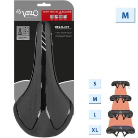 Velo Saddle -Fit Athlete BC Unisex size M black