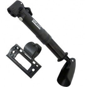 Bike Pump Pl. Mini Folding T-handle black