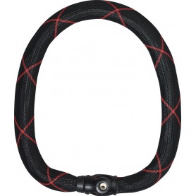 Abus Kettenschloss IVY Chain 9210 Länge: 110cm schwarz rot