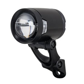 Herrmans headlight H-BLACK PRO P-Tech e-bike 230 lumen black