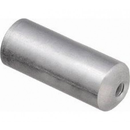 Endkappe Schaltzugaußenhülle SP40 Aluminium gedichtet, 4 mm, Aluminium, Silber,