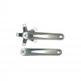 TA crank arms Carmine Compact LK110 double square ISO length: 180mm