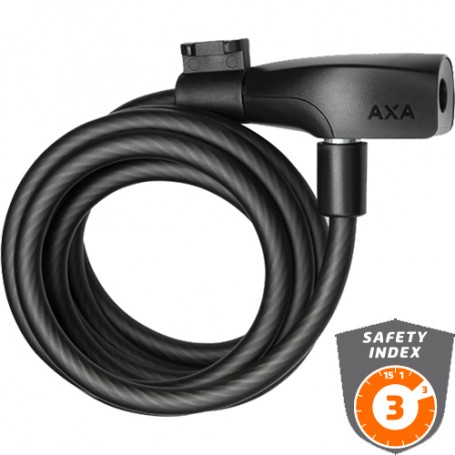 AXA Kabelschloss Resolute Länge 150cm Ø8mm schwarz