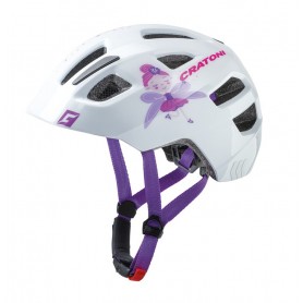 Cratoni bike helmet Maxster Kid size S/M 51-56cm fairy white