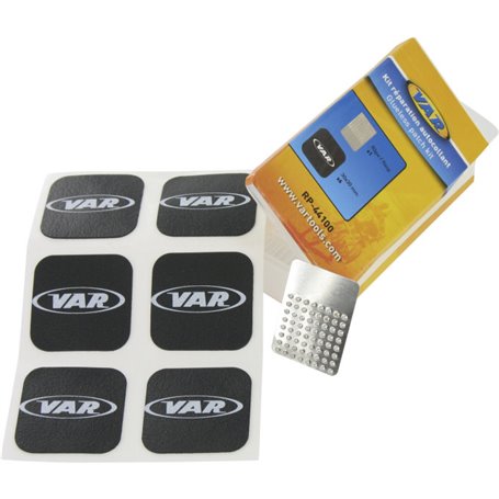 VAR tube patches RP-44100-C self adhesive 6 patches & sand paper