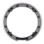 Shimano chain guard ring for FC-M590 48 teeth without screws silver