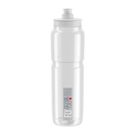 Elite drinking bottle Fly 2020 950ml clear, grey logo