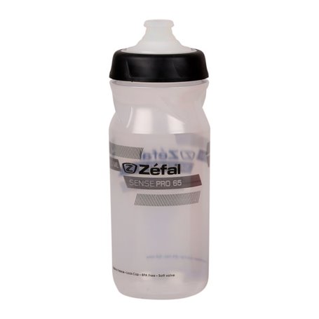 Zéfal drinking bottle Sense Pro 65 650ml transparent grey black