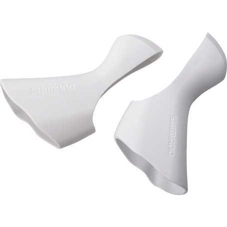 Shimano rubber grip for ST-6802 left right white
