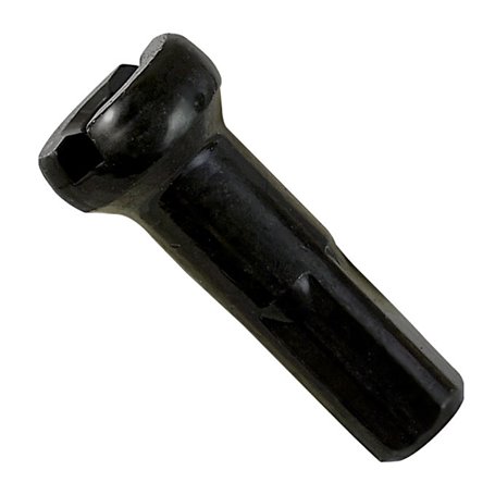 Exal Speichennippel Messing 14mm schwarz 100 Stück