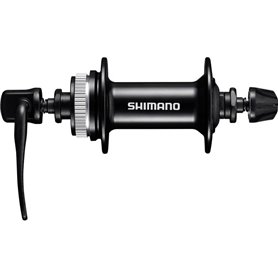 Shimano front-wheel hub HB-MT200 36 hole QR 133mm 100mm black