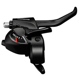 Shimano shift / brake lever ST-EF41 2 finger 6-speed black right