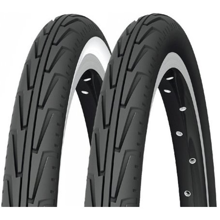 Michelin Fahrradreifen City´J 20 Zoll 44-406 Draht gumwall schwarz