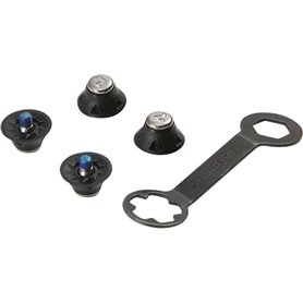 Shimano cleats and dummy plugs for SHM225 / M182 / M160 / WM80 black pair
