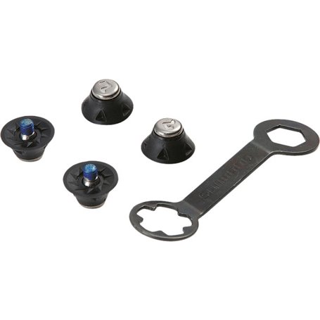 Shimano cleats and dummy plugs for SHM225 / M182 / M160 / WM80 black pair