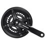 Shimano crankset FC-TY501 2x7/8 170mm 46-30 teeth rear wheel black