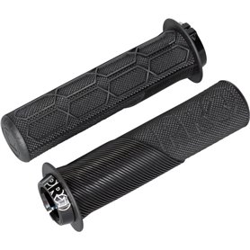 PRO grip Trail Lock On with adapter for hand protection black