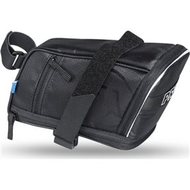 PRO saddle bag Maxi Plus 1.5 - 2 liter strap closure black