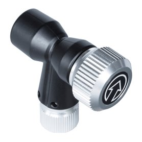PRO Regulator Team CO₂-adapter for CO₂-cartridges adjustable black